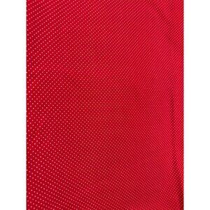 Waverly Inspirations Red & White Polka Dot Cotton Fabric 1/2 yard x 42" Sewing Q